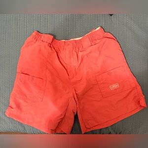 AFTCO Men's Coral Athletic Shorts